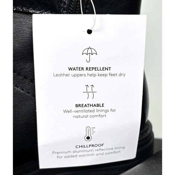 NEW Womens Moto Punk Size 7M Punk Grunge Whimsy Black Boots - Picture 10 of 12